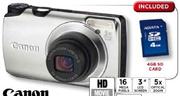 Canon Digital Camera Bundle(A3300)