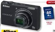 Nikon Digital Camera Bundle(S6200)