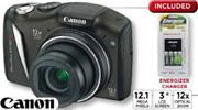 Canon Digital Camera Bundle(Powershot SX130S)