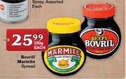 Bovril/Marmite Spread-250g Each
