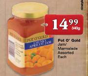 Pot O' Gold Jem/Marmalade Assorted-340g Each