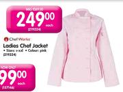 Chef Works Ladies Chef Jacket-Each
