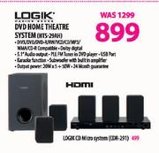 Logik DVD Home Theatre System