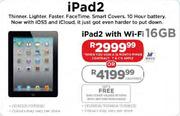 iPad2 With Wi-Fi-16GB