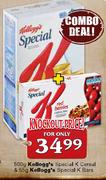 500g Kellogg's Special K Cereal & 55g Kellogg's Special K Bars