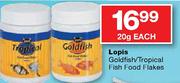 Lopls Goldfish/Tropical Fish Food Flakes-20g Each