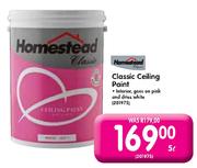 Homestead Classic Ceiling Paint-5L