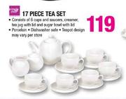 Simple Choice Tea Set-17 Piece