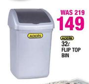 Addis Flip Top Bin-32L