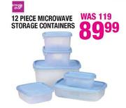 Simple Choice Microwave Storage Containers-12 Piece