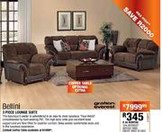 Grafton Everest Bellini 3 Piece Lounge Suite 