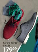 Mock Suede Shoes