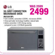 LG 32L Grey Convection Microwave Oven-(MJ3281BP)