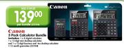 Canon 3 Pack Calculator Bundle-Per Bundle