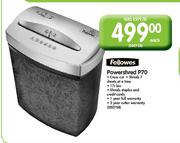 Fellowes Powershred P70-Each