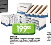 Bankers Box System Filing And Storage Bundle-Per Bundle