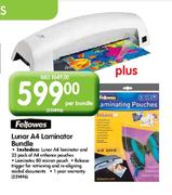 Fellowes Lunar A4 Laminator Bundle-Per Bundle