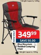 Blue Mountain Padded Camping Chair