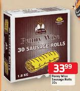 Penny Wise Sausage Rolls-30 Per Pack
