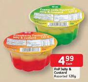 PnP Jelly & Custard Assorted-120g Each