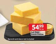 PnP Plain Gouda Cheese-Per Kg