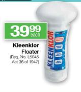 Kleenklor Floater-Each