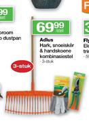 Adlus Hark, Snoeisker & Handskoene Kombinasiestel-3 Stuk