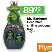 Mr.Gardener Decorative Smiling Welcome Frog-50cm Each