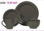 Gibson Home Loose Dinnerware Side Plate, Bowl Or Mug-Each