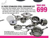 Tissolli 12 Piece Stainless Steel Cookware Set