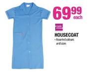 Simple Choice Housecoat Assorted Colours & Sizes-Each
