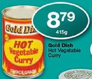 Gold Dish Hot Vegetables Curry-415g