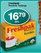 Freshpak Rooibos Teabags-80's