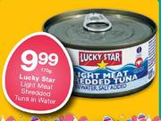 Lucky Star Light Meat Shredded Tuna In Water-170g