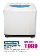 Kelvinator White Twin Tub-14kg 