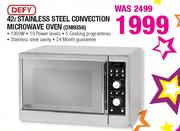 Defy Stainless Steel Convection Microwave Oven-42ltr DMO356