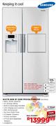 Samsung White Side By Side Frdge/Freezer-515ltr