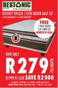 Restonic Regency Deluxe Queen Base Set-152cm
