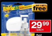 Raid Liquid Electric Mosquito Killer-Each