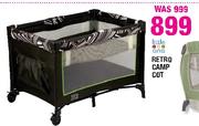 Little One Retro Camp Cot