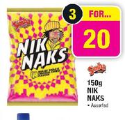 Simba Nik Naks Assorted-3x150g