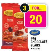 Beacon Chocolate Slabs Assorted-3x90g