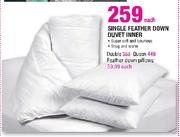 Single Feather Down Duvet Inner-Each
