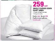 Feather Down Pillows Duvet Inner-Each