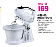 Logik Handmixer With Bowl (YW-0102A-RB)