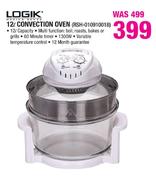 Logik 12L Convection Oven (RSH-010910018)