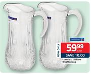 Luminarc Brighton Jug-1.8L Each