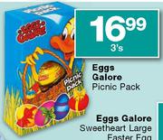 Eggs Galore Picnic Pack-3's