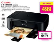 Canon 3-In-1 Printer (MG2240)