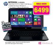 HP Notebook (14-B000SI)